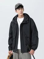Men’s Hooded Windbreaker Jacket