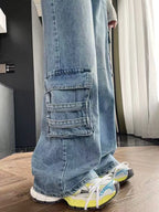 Harajuku Multi-Pocket Baggy Jeans