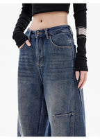 WOMEN’S  RETRO WIDE LEG JEANS