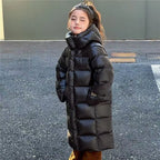 Kids Hooded Waterproof Down Jacket