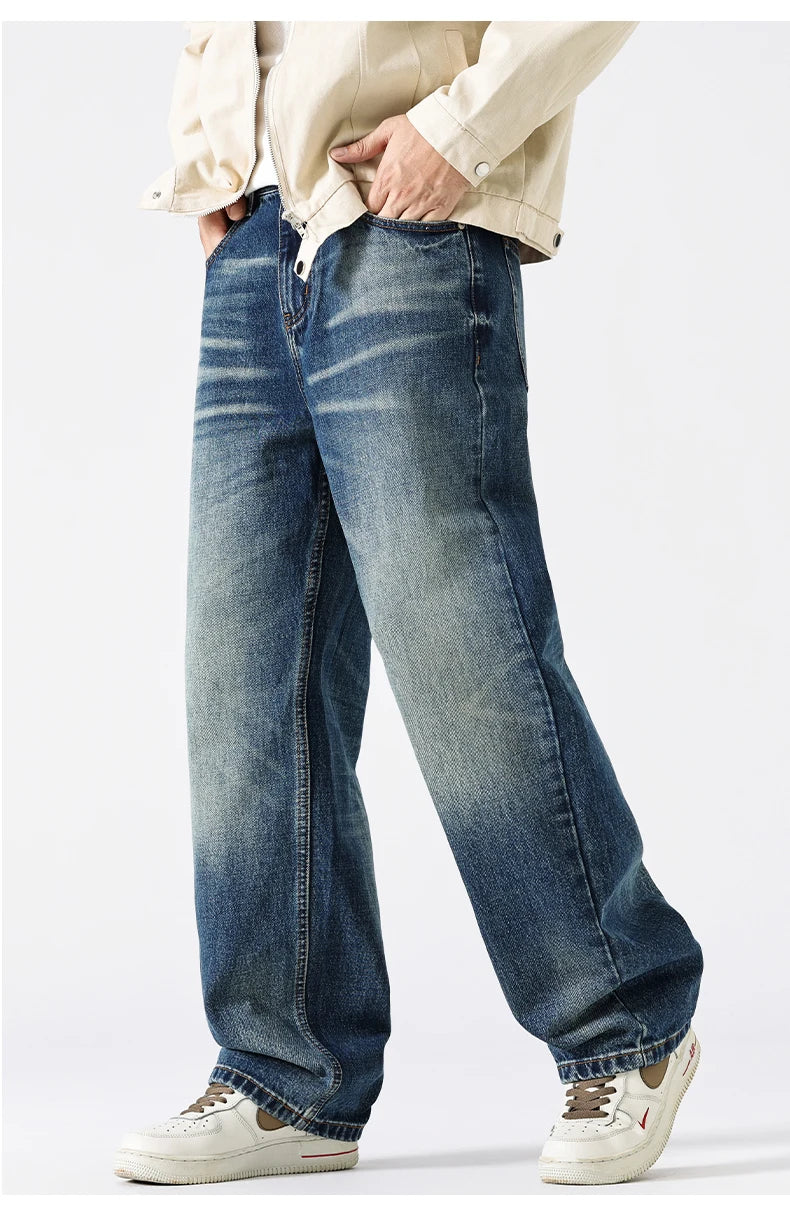 CASUAL  COTTON JEANS FOR MEN