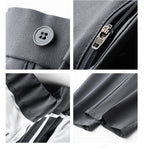 Pants Men Business Elastic Waist Korean Style