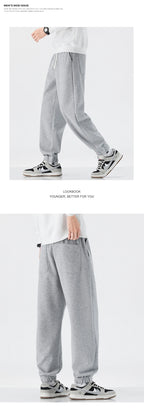 Men’s Casual Cotton Straight Pants