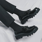 Men’s Platform Leather Loafers