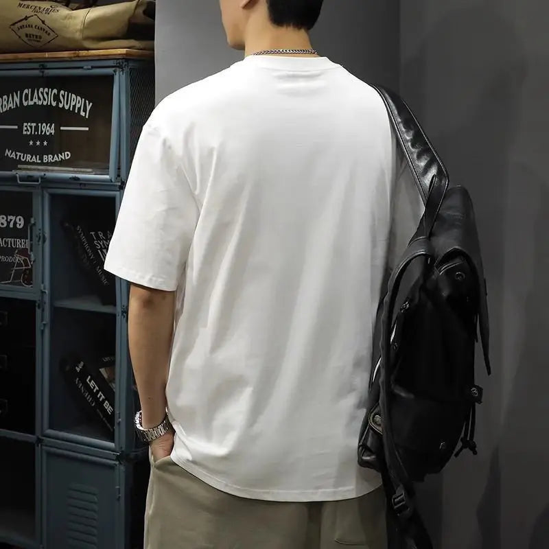 Men’s Workwear Zipper Pocket T-Shirt