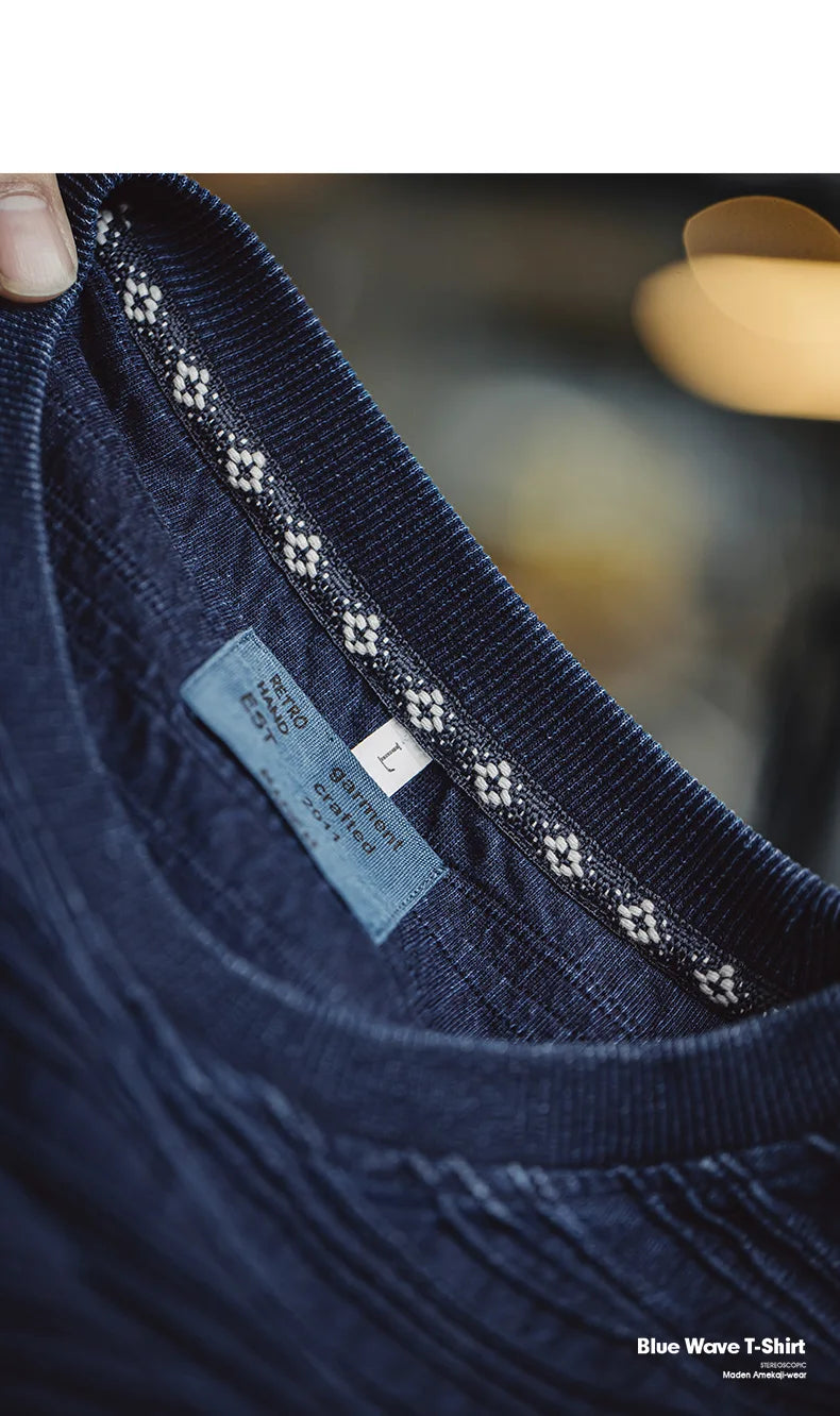 MEN’S RETRO KNITTIED T-SHIRT