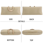 Women’s Luxury Gold Glitter Clutch