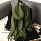 Women’s Warm Cashmere Scarf (62 Colors)