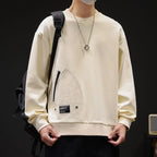 MEN’S PRINTED ROUND NECK SWEATSHIT
