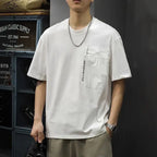 Men’s Workwear Zipper Pocket T-Shirt