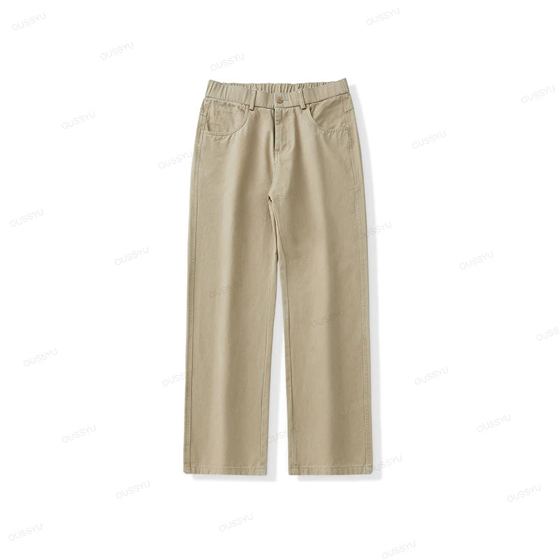 COTTON CASUAL PANTS MEN