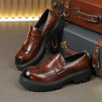 Men’s Luxury Leather Derby Shoes