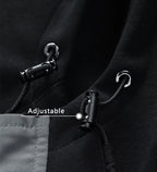 Men’s Patchwork Zip-Up Hoodie