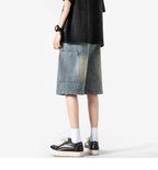 MEN’S LOOSE FIT DENIM SHORTS