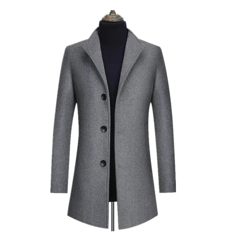 Men’s Cashmere Trench Coat