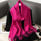 Women’s Warm Cashmere Scarf (62 Colors)
