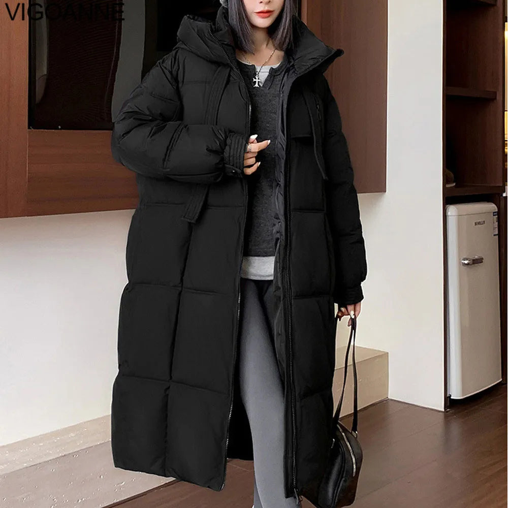 Long Warm Winter Jacket for Women