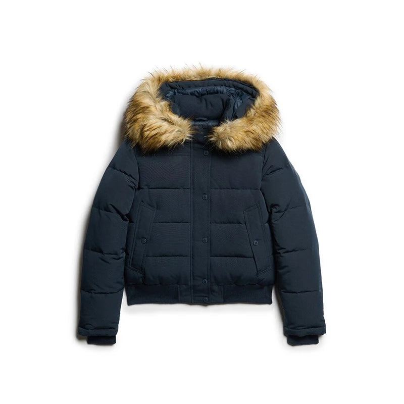 Women’s Faux Fur Hooded Coat