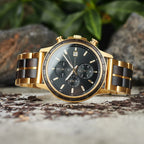 BOBO BIRD MEN'S WOOD QUARTZ WATCH