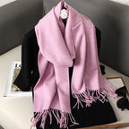 Women’s Warm Cashmere Scarf (62 Colors)