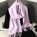Women’s Warm Cashmere Scarf (62 Colors)