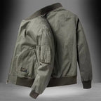 Loose Cotton Baseball Jacket