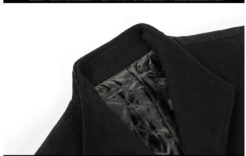 Men’s Cashmere Trench Coat