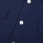 Men’s Bubble Fabric Summer Shirt
